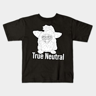 True Neutral - Furry Creature - Game Night Kids T-Shirt